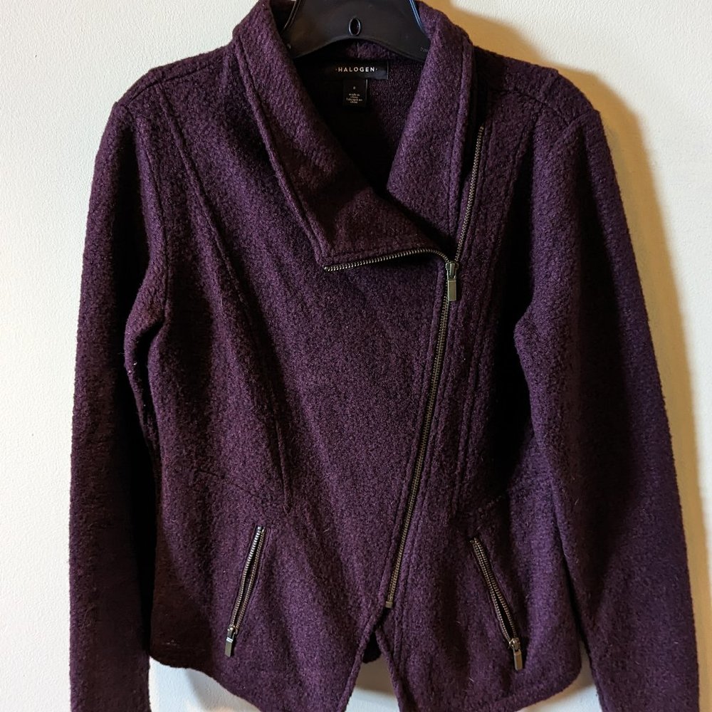 Halogen Assymetricl Jacket - Size Small